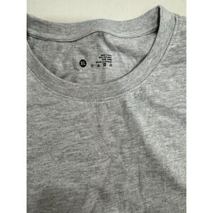 Men Gray XL Crew Neck Long Sleeve Shirt